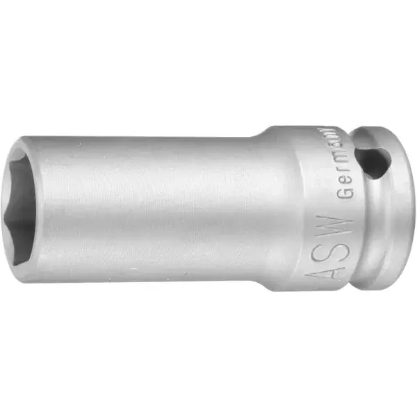 Klíč nástrčný kovaný dlouhý 3/4" 17mm ASW Must-Have