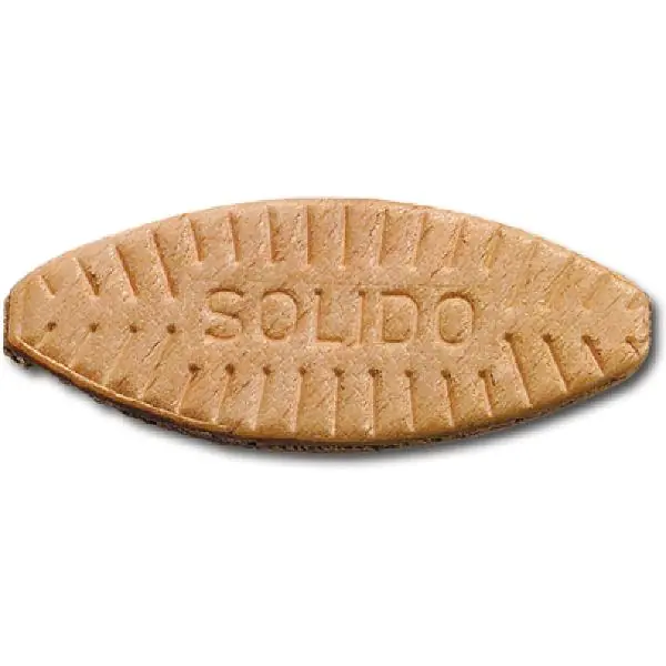 Oblíbený SOLIDO lamelka, velikost 20, 56x23mm, síla 4mm, hloubka drážky 12mm, 1000 kusů