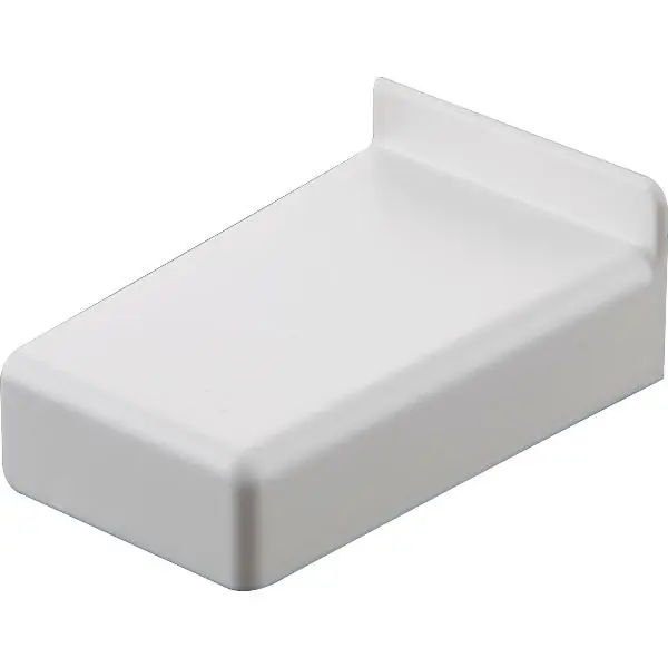 CAMAR krytka pro závěsné kování 806, levá, 43x26x67, plast bílý Akční Nabídka