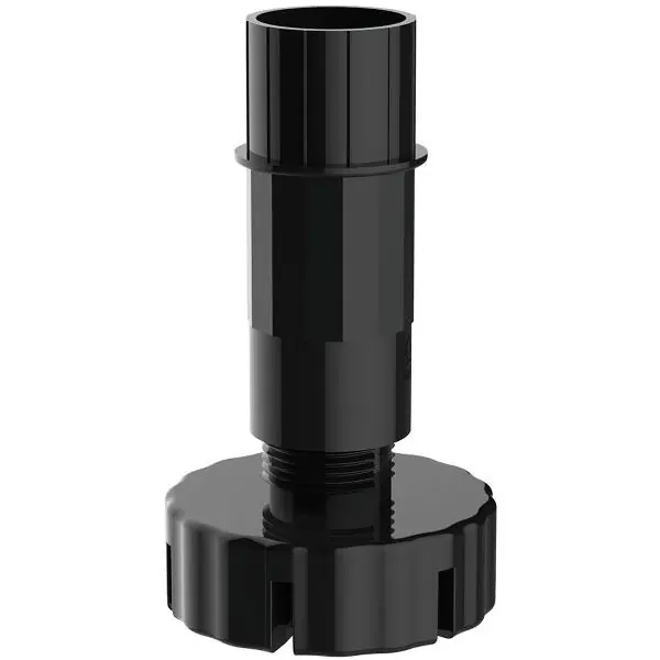 Ověřený CAMAR soklová noha Unico 70 x 120 mm plast černá