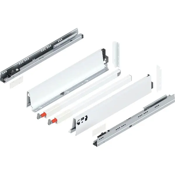 BLUM TANDEMBOX antaro sada D-reling, BLUMOTION M, 30kg, délka 450, hed.bílá Doprava Zdarma
