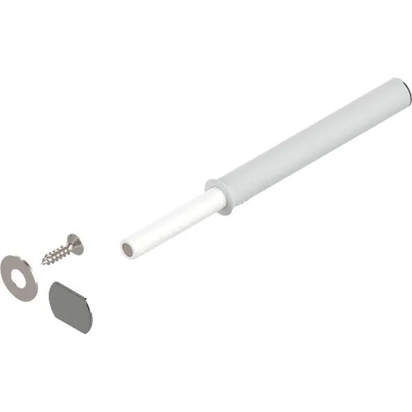 Super Cena BLUM TIP-ON 956A1004 dlouhá verze s magnetem, hedvábně bílá