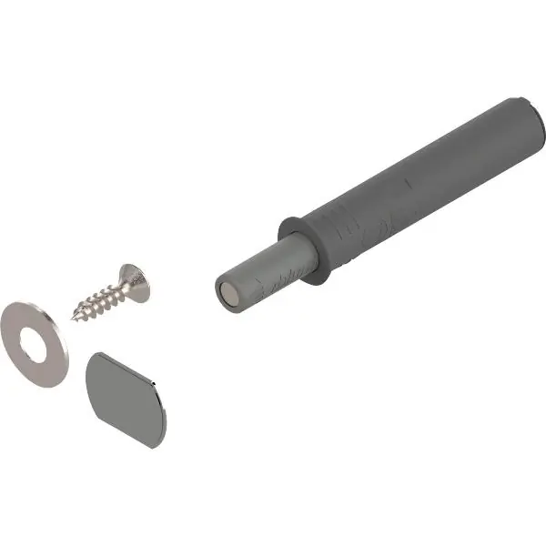 BLUM TIP-ON 956.1004 krátká verze s magnetem, platinově šedá Tovární Cena