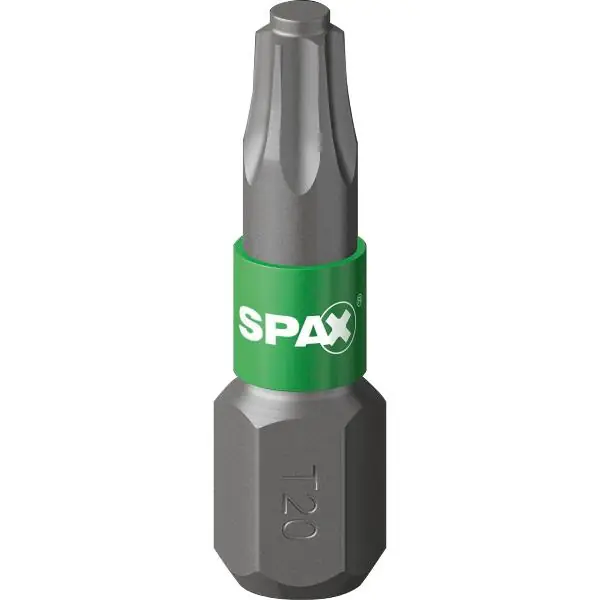 Jen Po Omezenou Doba SPAX bit T-Star 1/4" šestihran T20/25 mm s čepem, obsah 5 kusů