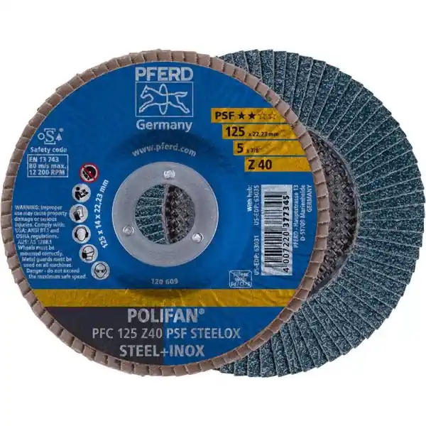 Cenový Hit Lamelový kotouč brusný Z 40PSF rovný 125mm K40 PFERD