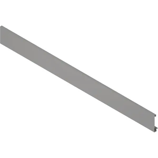 BLUM MERIVOBOX přední díl bez drážky, délka 1042 mm, hliník indium šedá-matná Expresní Doručení
