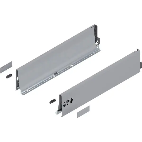 BLUM TANDEMBOX antaro bočnice výška K, jm. délka 500 mm, ocel šedá RAL 9006 Akce