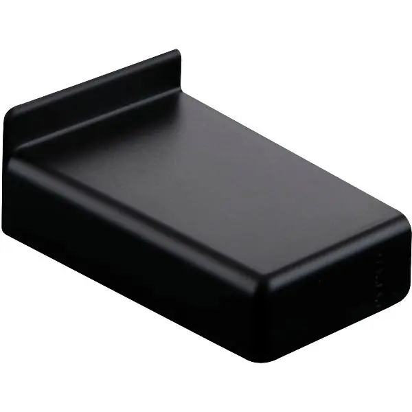 CAMAR krytka pro závěsné kování 806, pravá, 43x26x67, plast černý Omezená Nabídka