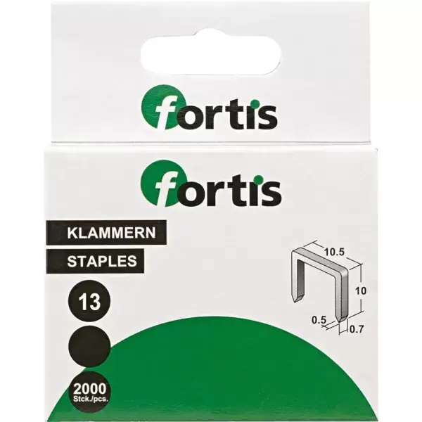 Zlevněný Sešívací spona 10 mm á 2000ks FORTIS