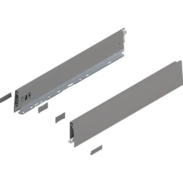 BLUM MERIVOBOX sada E-Boxcap, BLUMOTION B, 40kg, délka 500, indium šedá Nová Kolekce