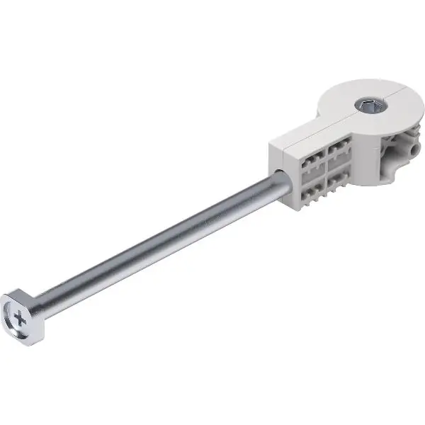 Vysoce Kvalitní Spojka pracovní desky Quick Tech 150 mm, ocel/plast bílošedý