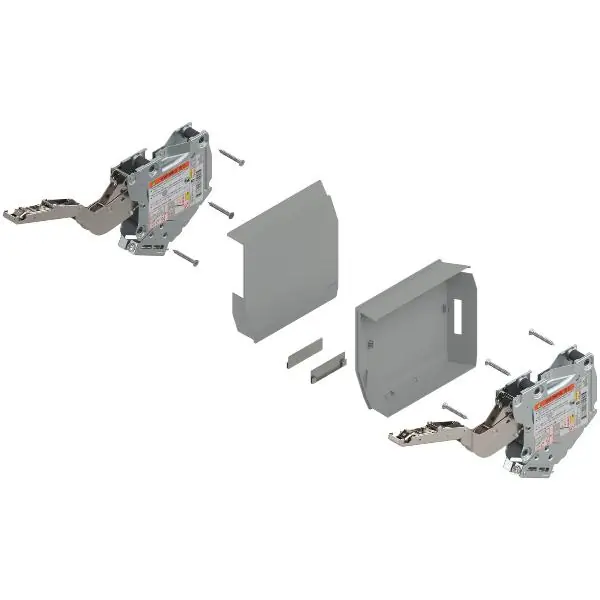 Výprodej BLUM AVENTOS HK-S sada zvedacích mechanizmů LF 960-2215, světle šedá