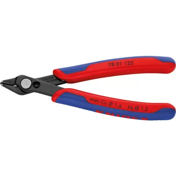 Kleště štípací boční Electronic-Super-Knips 78 81 125 Knipex Tovární Cena