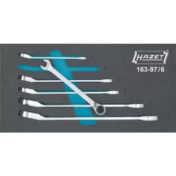 Expresní Doručení Modul pro nástroje 163-97/6 Ráčnový klíč HAZET