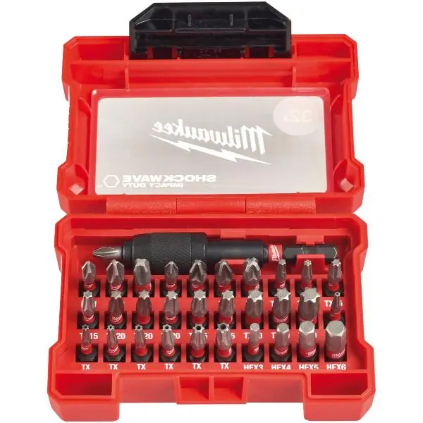 Must-Have MILWAUKEE sada bitů Shockwave Compact 32dílná
