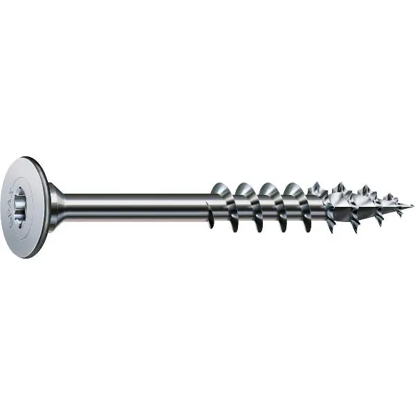 Autentický SPAX vrut pro spojení korpusů 4.0x 34 část.závit TX 20 ponikl.ocel