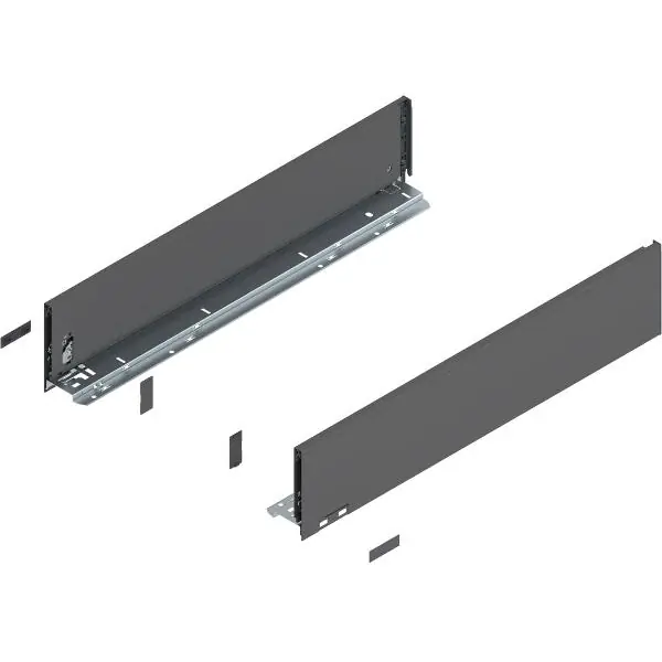 BLUM LEGRABOX pure sada bočnic výška K, délka 600, orion šedá-matná Hit Sezóny