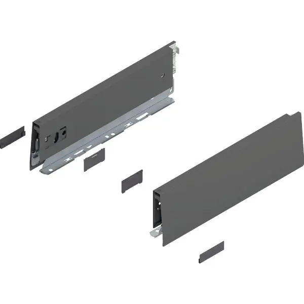BLUM MERIVOBOX bočnice výška M, jm. délka 300 mm, orion šedá matná Ověřený
