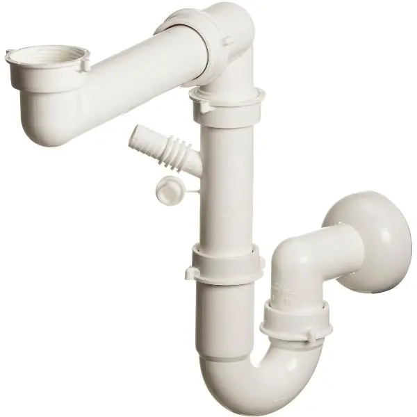 Cenový Hit SOLIDO Prostorově úsporný sifon DN40x6/4" + DN50 6800PPSAB05
