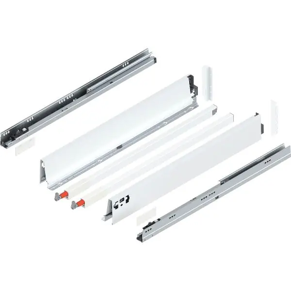 BLUM TANDEMBOX antaro sada D-reling, BLUMOTION M, 30kg, délka 600, hed.bílá Aktuální