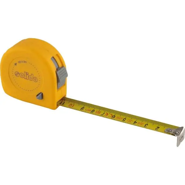 Cenový Hit SOLIDO měřicí pásmo 3 m x 16 mm osvědčení EG přesnost II