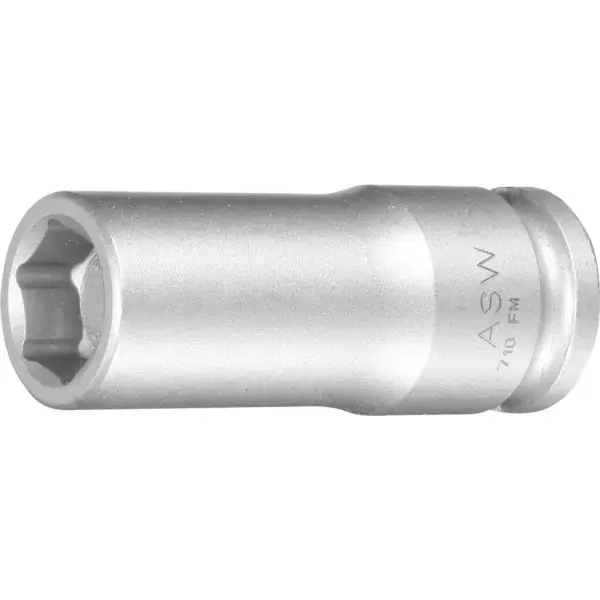 Originální Klíč nástrčný kovaný dlouhý, pružinový magnet 3/8" 10mm ASW
