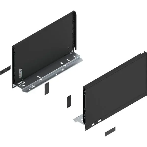 Oblíbený BLUM LEGRABOX pure sada bočnic výška C, délka 300, karbonově černá-matná
