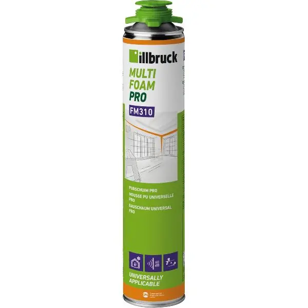 illbruck FM310 1K-pistolová pěna Basic celoroční B3 750 ml Bezpečná Platba