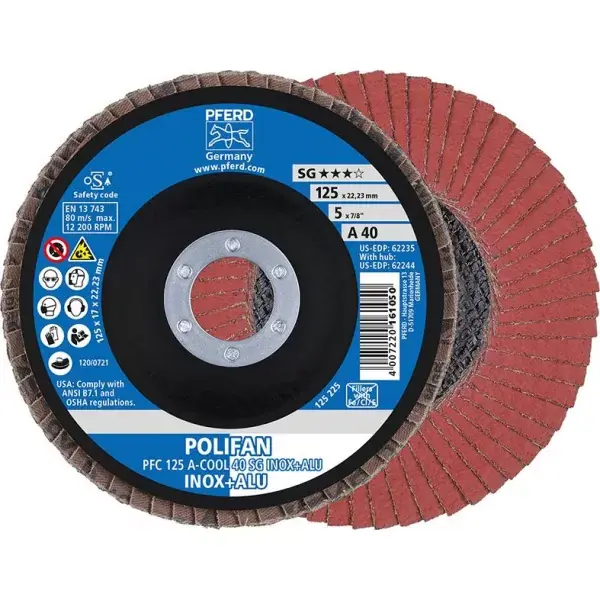 Must-Have Kotouč lamelový A-COOL SG rovný 115mm K80 PFERD