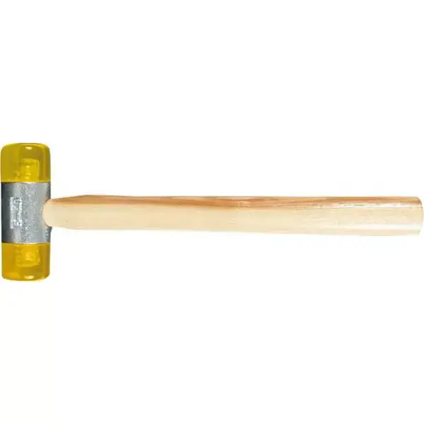 Plastové kladivo žluté 50mm vel.6 FORTIS Horká Nabídka