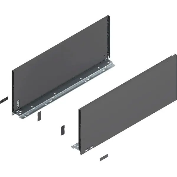 Výhodná Nabídka BLUM LEGRABOX pure sada bočnic výška F, délka 600mm, orion šedá-matná