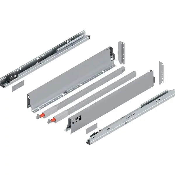 BLUM TANDEMBOX antaro sada D-reling, BLUMOTION M, délka 550mm, 30kg, šedá Výhodná Nabídka