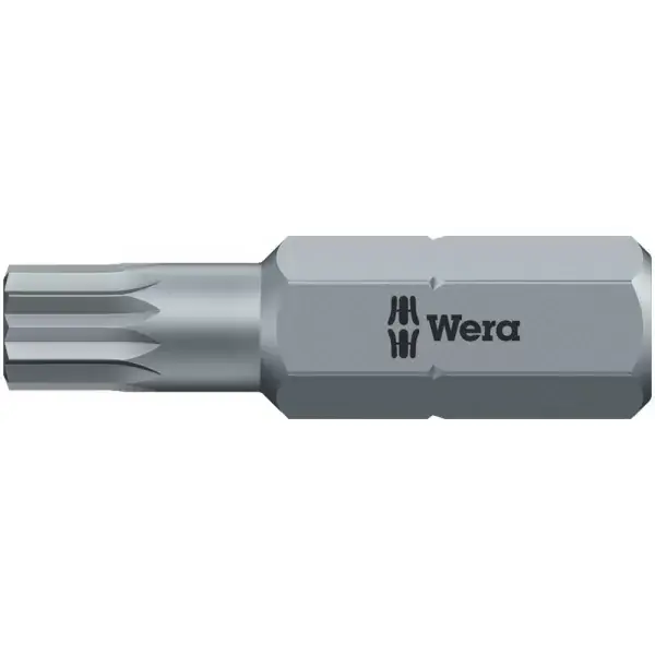 Autentický Bit šroubovací tvrdý 1/4" DIN3126C6,3 XZN M6x25mm Wera 05066160001