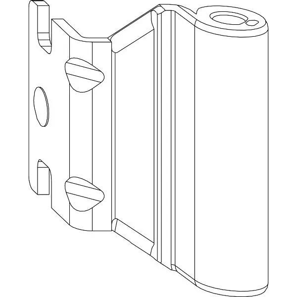 MACO úhelník závěsu AS/PVC 12/20-13 mm, 120 kg, stříbrný (52486) Novinka