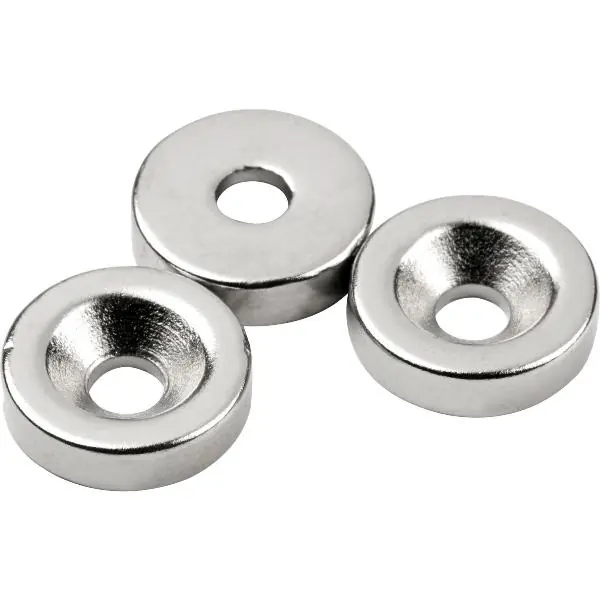 Magnet s otvorem ø 15 mm, váška 4 mm Poslední Šance