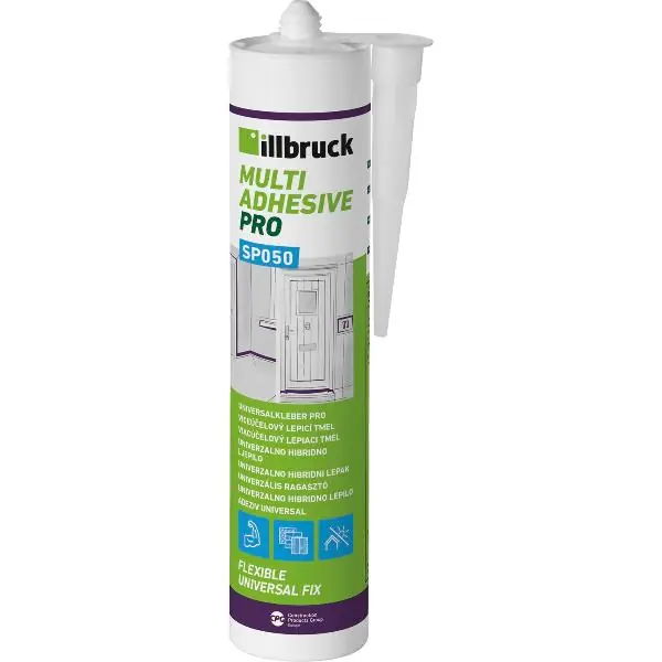 Hit Sezóny ILLBRUCK SP050 montážní lepidlo, 310ml, bílá