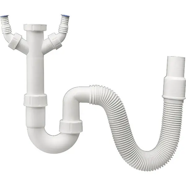 Sifon s flexibilním připojením, pro výpusť 40/50 mm Finální Výprodej