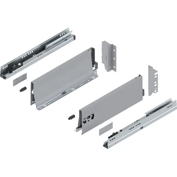 BLUM TANDEMBOX antaro sada výška K, BLUMOTION M, 30kg, délka 350, šedá RAL9006 Pouze Dnes