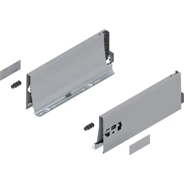 BLUM TANDEMBOX antaro bočnice výška K, jm. délka 300 mm, ocel šedá RAL 9006 Akce