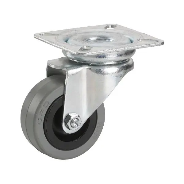 Dokud Zásoby Vydrží DÖRNER + HELMER řiditelné kolečko gumové 50 mm 45 kg