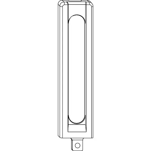 Rychlé Dodání MACO dlouhé krytky pro spodní rámové ložisko DT130/PVC, světlý bronz (41752)