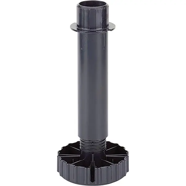 Super Cena HETTICH KORREKT soklová noha 180 mm, plast černý