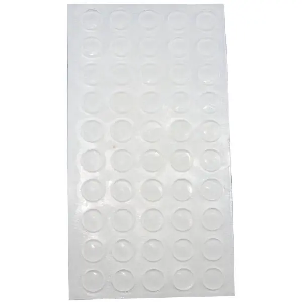 TDK dorazová tlumicí čočka samolepicí, kulatá ø10 x 1,5, plast transparentní Sleva