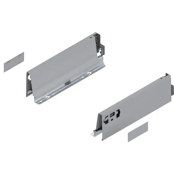 BLUM TANDEMBOX antaro bočnice výška M, jm. délka 270 mm, ocel šedá RAL 9006 Nejprodávanější