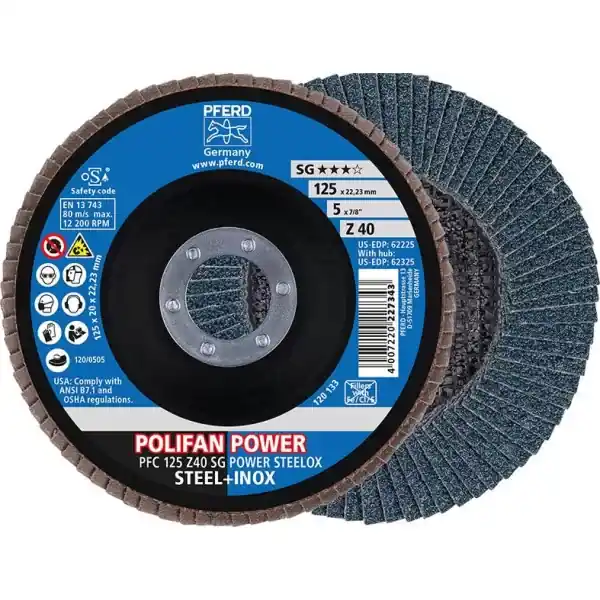 Kotouč lamelový Z 60SGP POWER 125mm K60 PFERD Vysoce Kvalitní