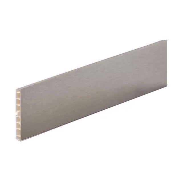 VOLPATO soklový profil 120 mm plast PVC kartáčovaná nerez Objednat Nyní