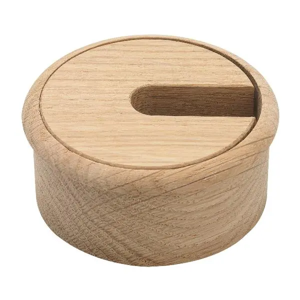 Nakupujte Hned Kabel. průchodka, kulatá, dřev., přír. dub