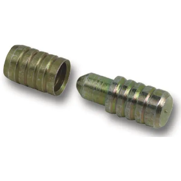 Sada spojovací kolík 2dílný "samec + samice" 8x22 mm, ocel žlutě pozinkovaná Originální