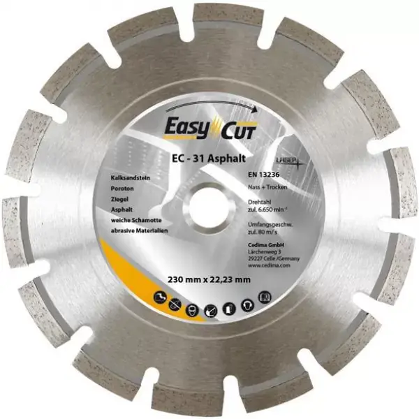Kotouč diamantový EC-31 350x3,2x10x25,4 mm CEDIMA Omezená Nabídka