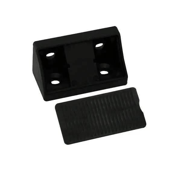 Super Cena Nábytková spojka Universal, 21 x 21 x 44 mm, plast černý